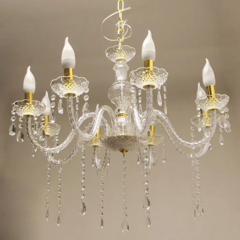 Wedding Acrylic Crystal Chandelier Wedding Hall Decorative Lights Wedding Props Chandelier
