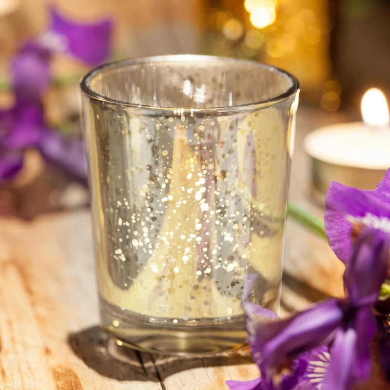Romantic High-end Shining Star Candle Cup, Gold-plated Shining Pot, Home Decoration