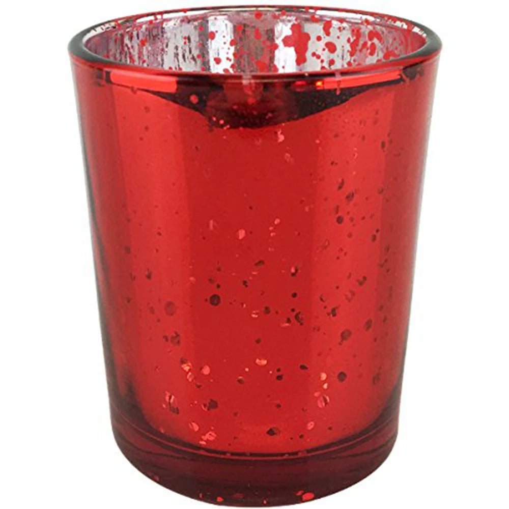Mercury Glass Votive Tealight Candle Holders Handmade by GOLDENWELL for Weddings Parties and Home Decor