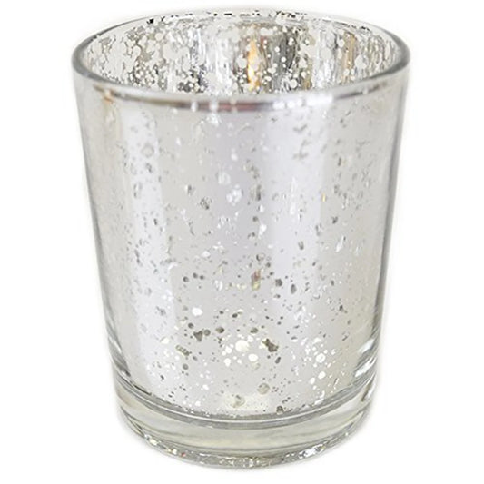 Mercury Glass Votive Tealight Candle Holders Handmade by GOLDENWELL for Weddings Parties and Home Decor